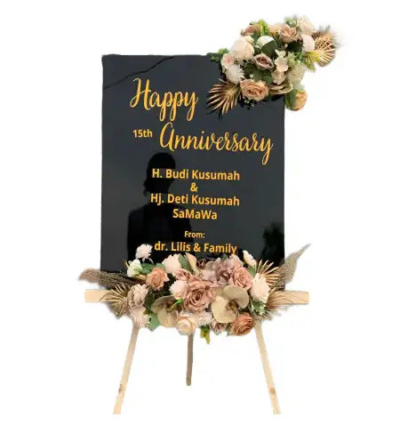 Papan Bunga Akrilik Sibrama