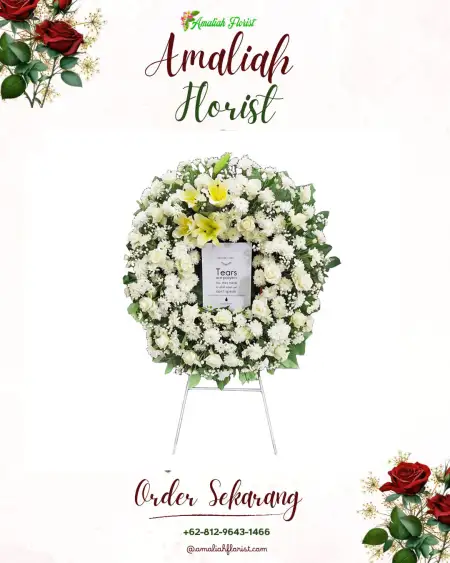 Krans Bunga Duka Sibrama